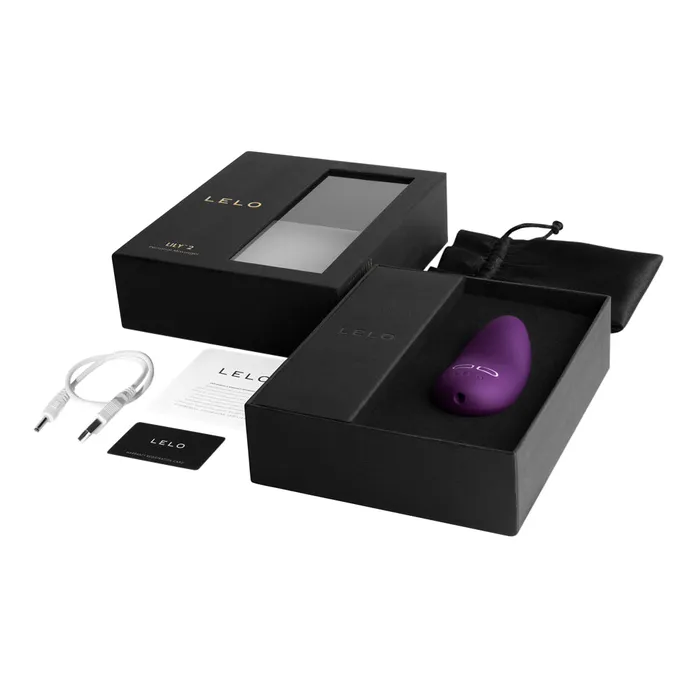 LELO Lily 2 Plum Bordeaux Chocolat Vibrator Personal Massager LELO Female Sex Toys