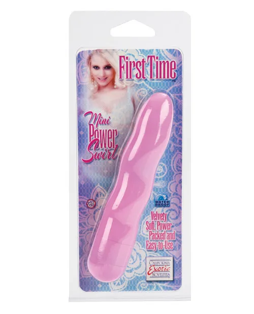 First Time Mini Power Swirl California Exotic Novelties Female Sex Toys