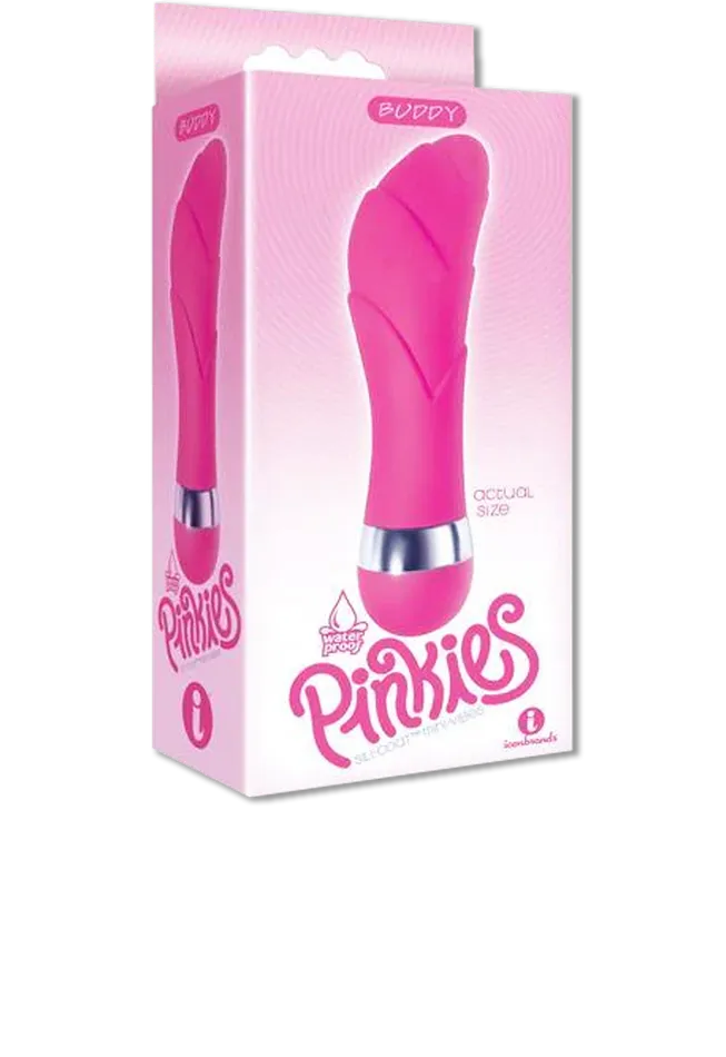 Vibrators Icon Brands Icon Brands Pinkies SiliCoat MiniVibe Buddy
