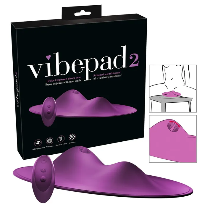 VibePad 2 Clitoral Massage Vibrator Lay on vibrator Orion Female Sex Toys
