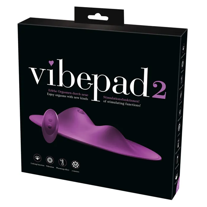 VibePad 2 Clitoral Massage Vibrator Lay on vibrator Orion Female Sex Toys