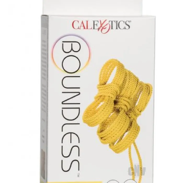 CalExotics Vibrators Boundless Yellow BDSM Rope