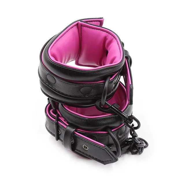 House of Dasein Couples Cuffs Shackles Soft Pink Ankle Wrist Cuffs Restraints Bdsm Fetish Kink House of Dasein Couples Cuffs Shackles Soft Pink Ankle Wrist Cuffs Restraints Bdsm Fetish Kink