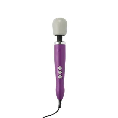 Vibrators DoxyCMG Lesiure Ltd Doxy Original Massager Wand Vibrator Purple