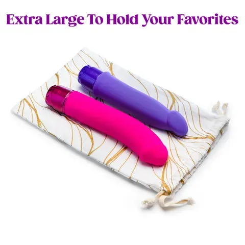 BLUSH NOVELTIES Vibrators THE COLLECTION EMBRACE COTTON TOY STORAGE