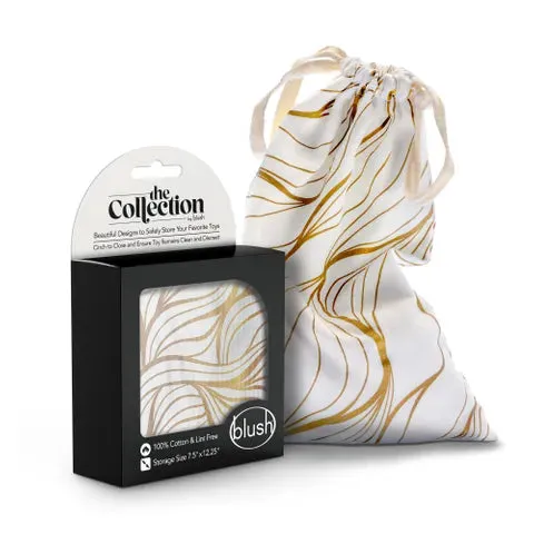 BLUSH NOVELTIES Vibrators THE COLLECTION EMBRACE COTTON TOY STORAGE