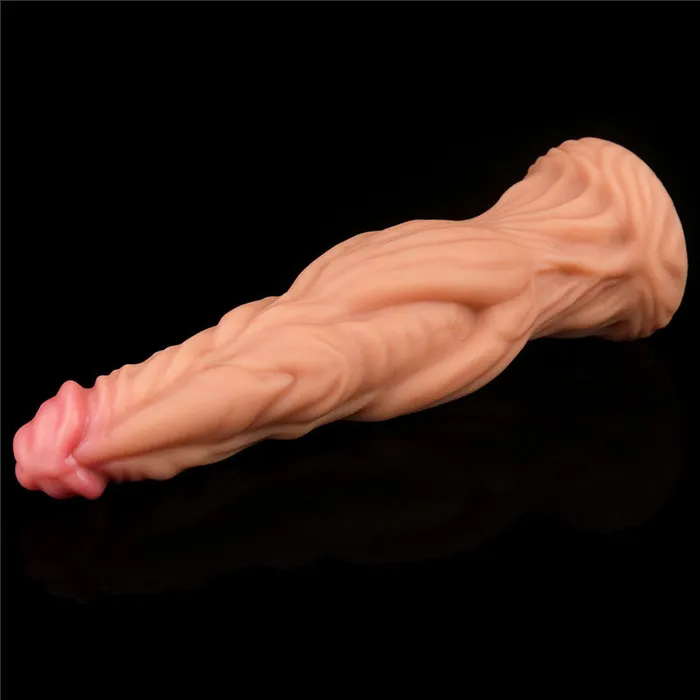 LOVETOY NATURE COCK DUAL LAYERED SILICONE 95 INCH Dildos LOVETOY NATURE COCK DUAL LAYERED SILICONE 95 INCH Dildos