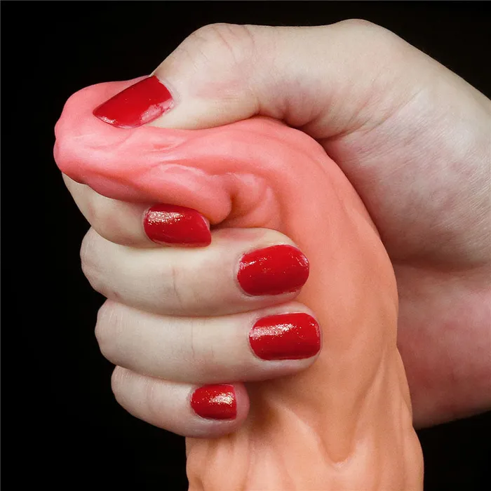 LOVETOY NATURE COCK DUAL LAYERED SILICONE 95 INCH Dildos LOVETOY NATURE COCK DUAL LAYERED SILICONE 95 INCH Dildos