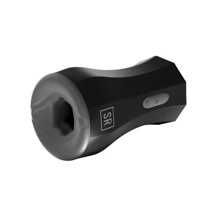 Sir Richards Male Sex Toys Silicone Twin Turbo Stroker Black Sir Richards Male Sex Toys Silicone Twin Turbo Stroker Black