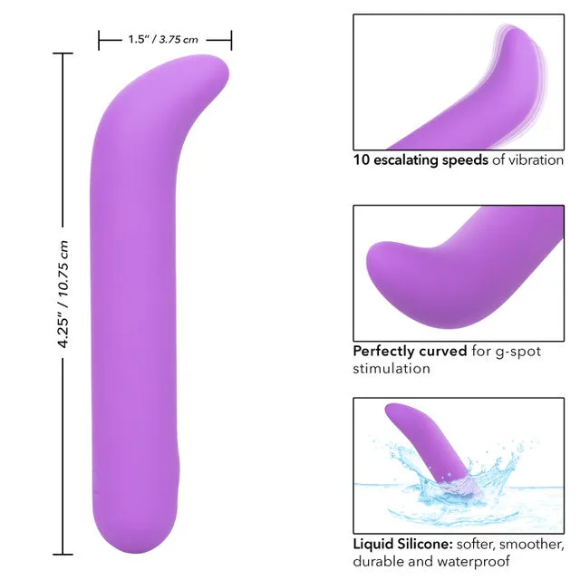 Vibrators AAPD Bliss Liquid Silicone MINI G VIBE Purple Gspot Vibrator