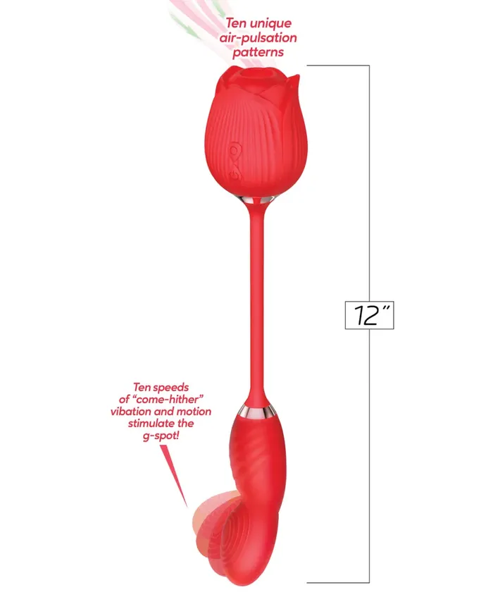 WILD ROSE COME HITHER AND SUCTION EVOLVED Vibrators