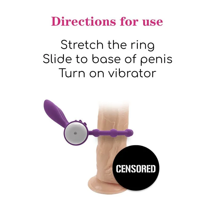 Couples Vibrating Cock Ring FRISKY BUSINESS SG