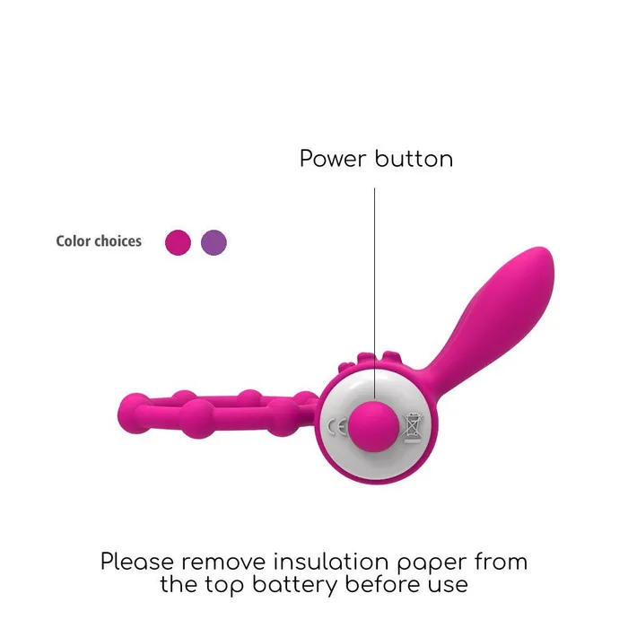 Couples Vibrating Cock Ring FRISKY BUSINESS SG