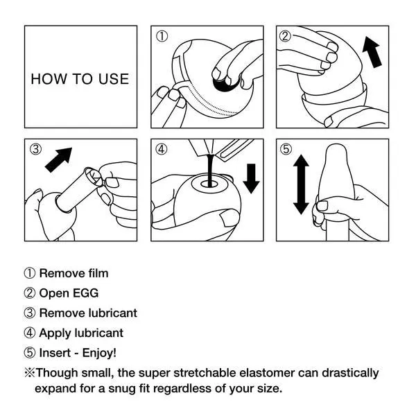 Male Sex Toys Tenga EGG Hard Boiled II Cone Masturbator Tenga