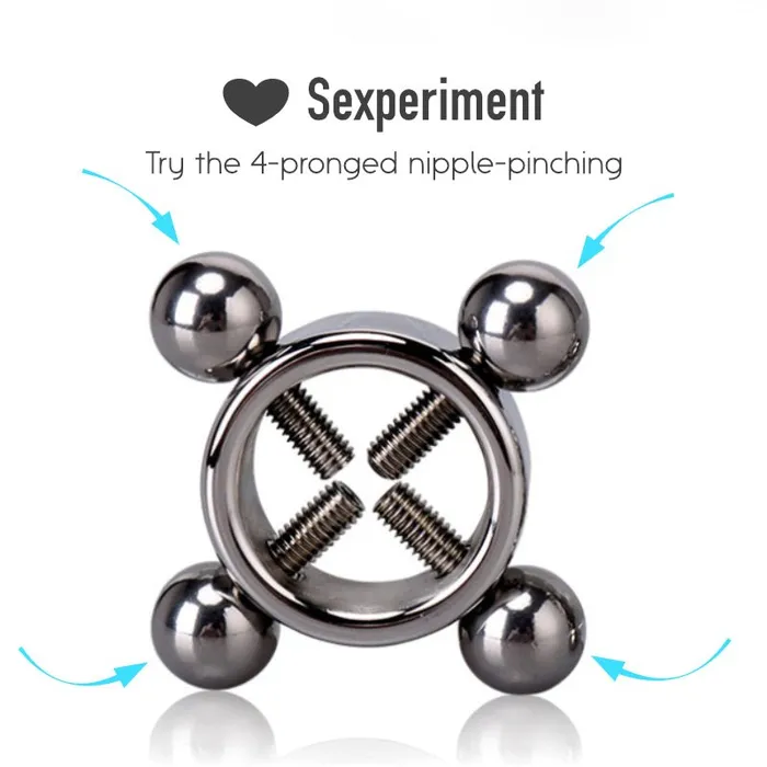 Nipple Clamps Correction Vice FRISKY BUSINESS SG Nipple Clitoral Toys