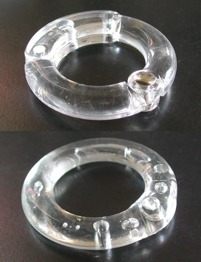 vendorunknown Extra Hinged Rings for CBX 20003000 Male Chastity Male Sex Toys