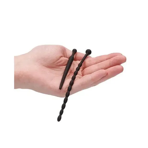 Anal Shots America Shots Ouch Urethral Sounding Beginners Silicone Plug Set Black Anal Shots America Shots Ouch Urethral Sounding Beginners Silicone Plug Set Black