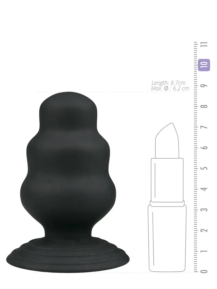 Black Angus Silicone Butt Plug HonourSkintwocom Anal