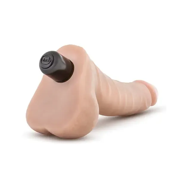 Blush Dildos Blush X5 Vibrating Basic 5 Dildo Beige Blush Dildos Blush X5 Vibrating Basic 5 Dildo Beige