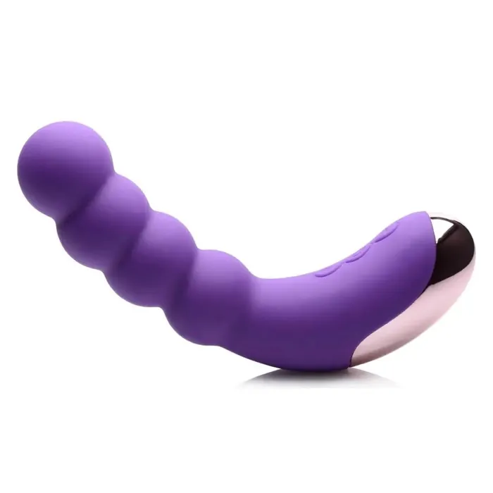Curve Toys Female Sex Toys 50x Silicone Beaded Vibrator