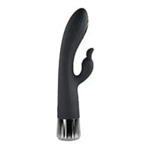 Evolved Vibrators Evolved Heat Up Chill Gspot Rabbit Black Evolved Vibrators Evolved Heat Up Chill Gspot Rabbit Black