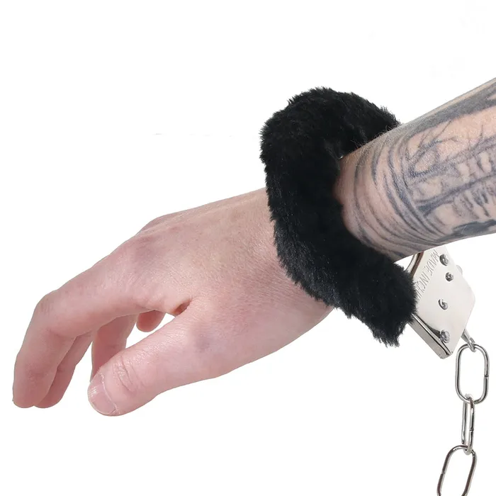 Furry Handcuffs In A Bag Doc Johnson Female Sex Toys