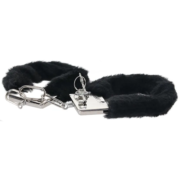 Furry Handcuffs In A Bag Doc Johnson Female Sex Toys