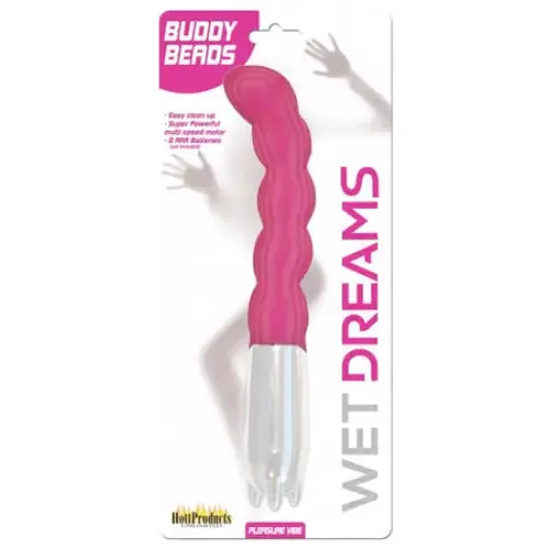 Hott Products Unlimited Male Sex Toys Wet Dreams Buddy Beads Multi Speed Play Vibe With Stimulation Beads Magenta Hott Products Unlimited Male Sex Toys Wet Dreams Buddy Beads Multi Speed Play Vibe With Stimulation Beads Magenta