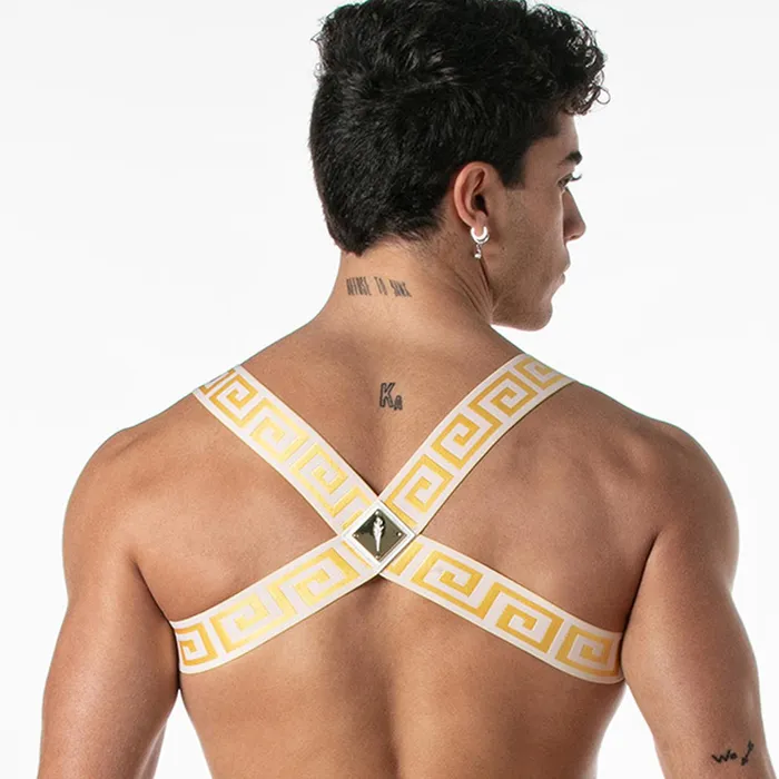 Leader Female Sex Toys LEADER Invictus Harness WhiteGold