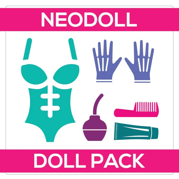 Male Sex Toys Lucidtoys NEODOLL STANDARD ACCESSORY DOLL PACK Hybrid Lubido 30ml Bottle