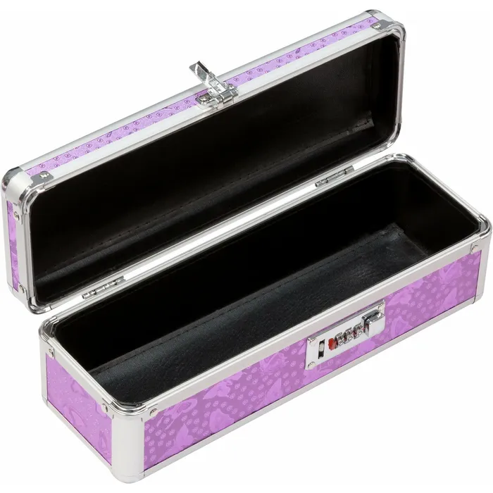 PowerBullet PowerBullet Simple and True Lockable Vibrator Case Purple Vibrators PowerBullet PowerBullet Simple and True Lockable Vibrator Case Purple Vibrators