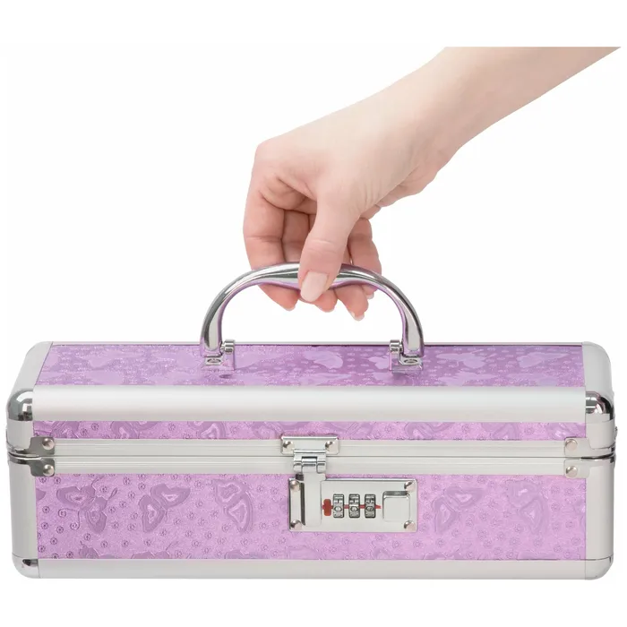 PowerBullet PowerBullet Simple and True Lockable Vibrator Case Purple Vibrators PowerBullet PowerBullet Simple and True Lockable Vibrator Case Purple Vibrators