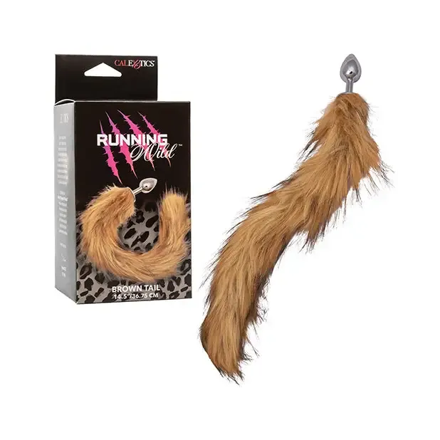 Running Wild Tail Metallic Anal Probe California Exotic Novelties Anal