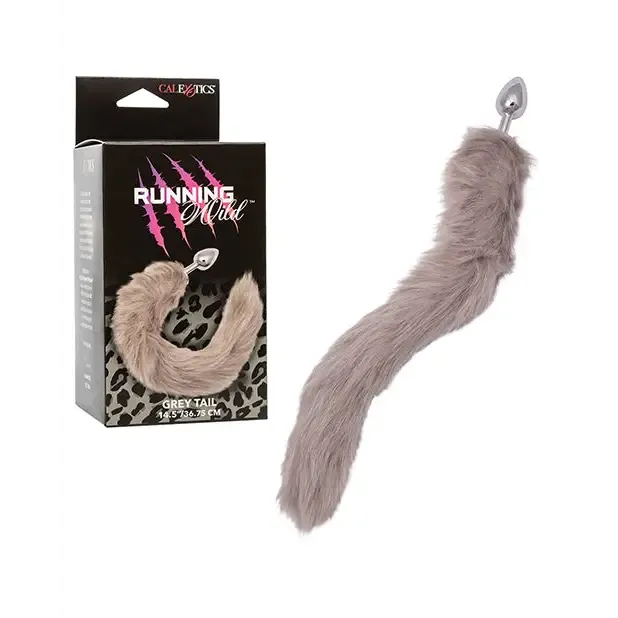 Running Wild Tail Metallic Anal Probe California Exotic Novelties Anal