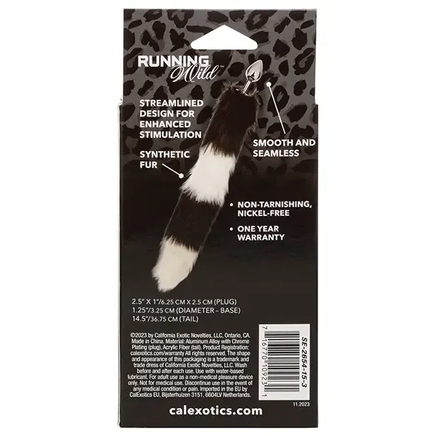 Running Wild Tail Metallic Anal Probe California Exotic Novelties Anal