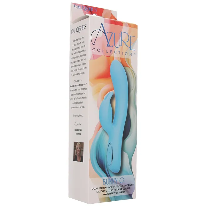 Vibrators CalExotics Azure Collection Bunny G Rabbit