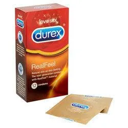 Vibrators Durex Real Feel Condoms Durex