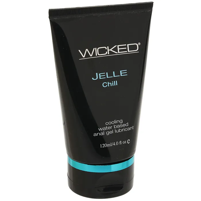 Wicked Sensual Care Anal Jelle Chill Cooling Anal Lube in 4oz120ml