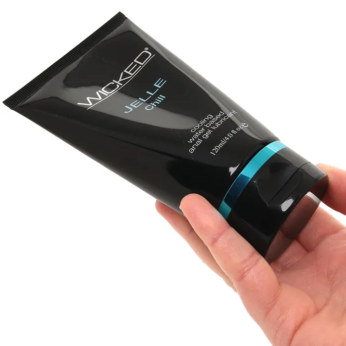 Wicked Sensual Care Anal Jelle Chill Cooling Anal Lube in 4oz120ml Wicked Sensual Care Anal Jelle Chill Cooling Anal Lube in 4oz120ml