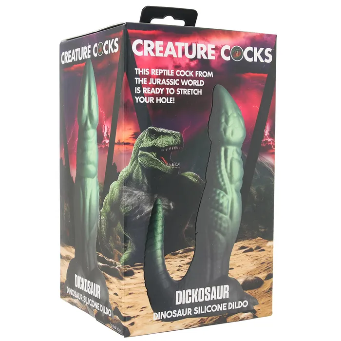 XR Brands Dildos Creature Cocks Dickosaur Dinosaur Dildo
