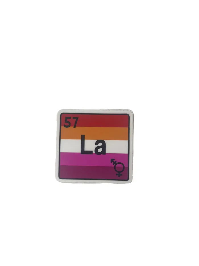 Yas Petit Poulet Queer Chemistry Lesbian Sticker Vibrators
