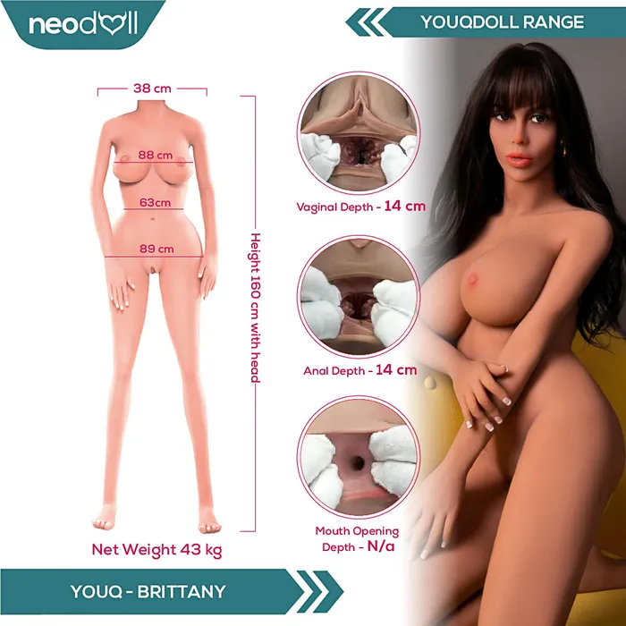 Youqdoll Male Sex Toys Youqdoll Brittany Realistic Sex doll 160cm Tan Youqdoll Male Sex Toys Youqdoll Brittany Realistic Sex doll 160cm Tan