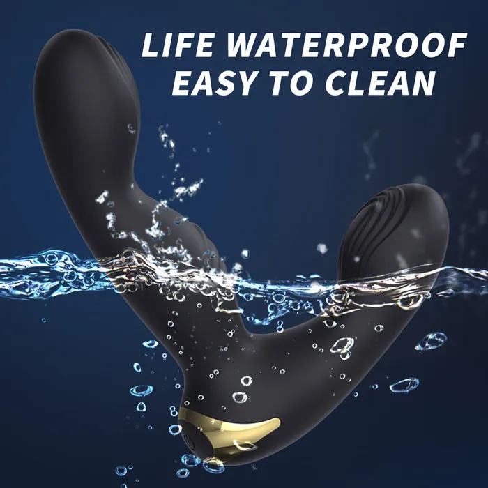Amovibe Rechargeable Prostate Massager with Wireless Control Male Sex Toys