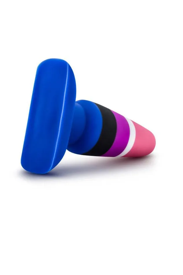 Anal Blush Novelties Avant Pride P5 Fluid Silicone Butt Plug Blush