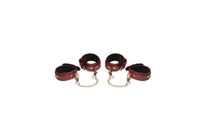 Anal Master Series 6 Pc Vegan Bondage Set Various Materials