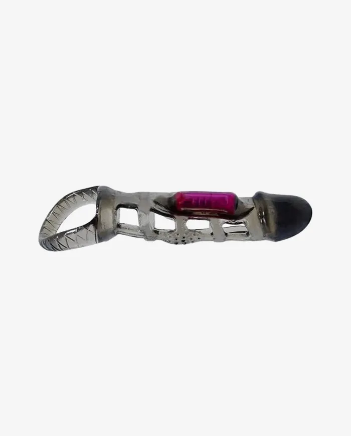 Baile Penis Sleeve With GSpot Vibrator Black Adultskart Female Sex Toys
