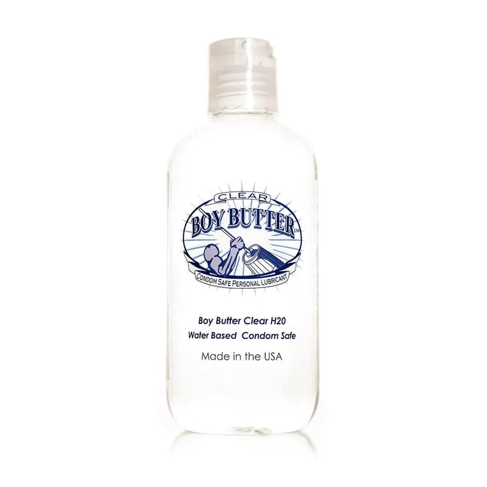 Boy Butter Dildos Boy Butter Clear WaterBased Formula 8oz