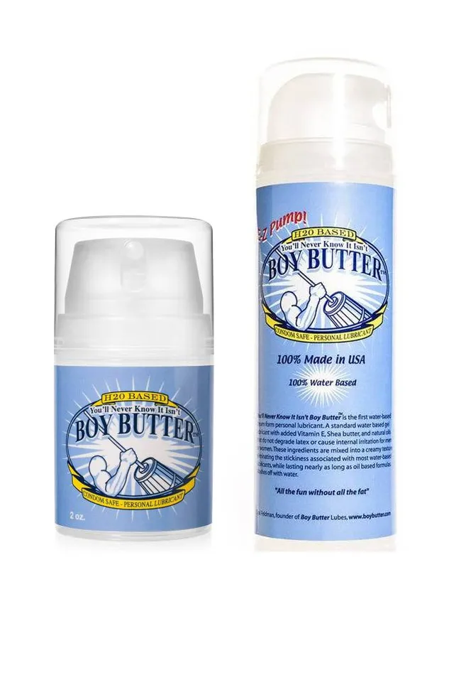 Boy Butter Male Sex Toys Boy Butter H2O Formula Pump Various Sizes