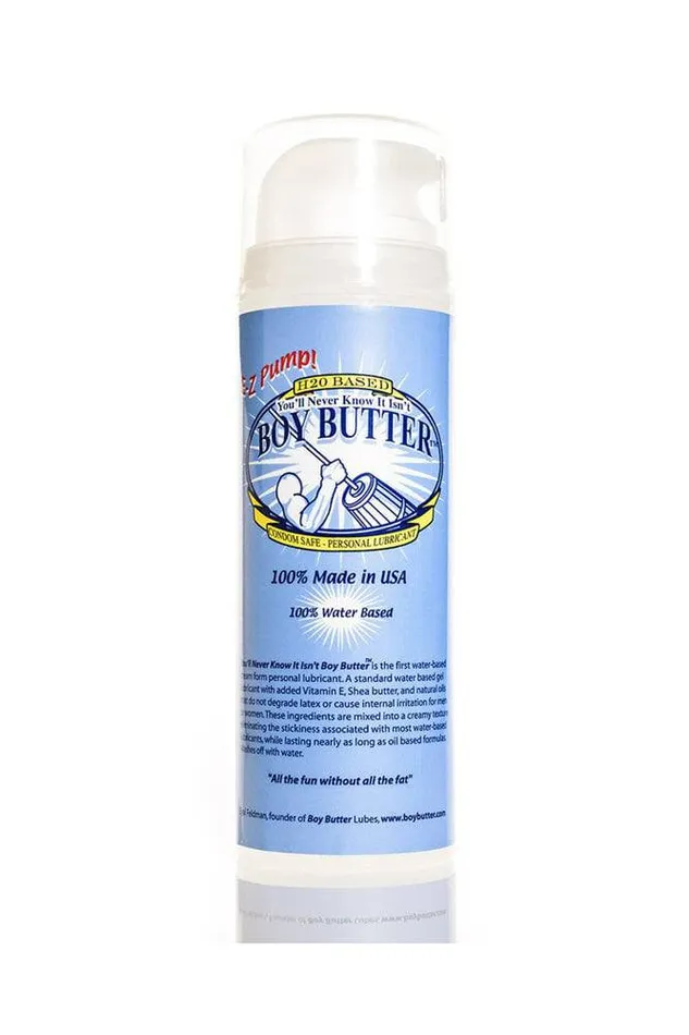 Boy Butter Male Sex Toys Boy Butter H2O Formula Pump Various Sizes