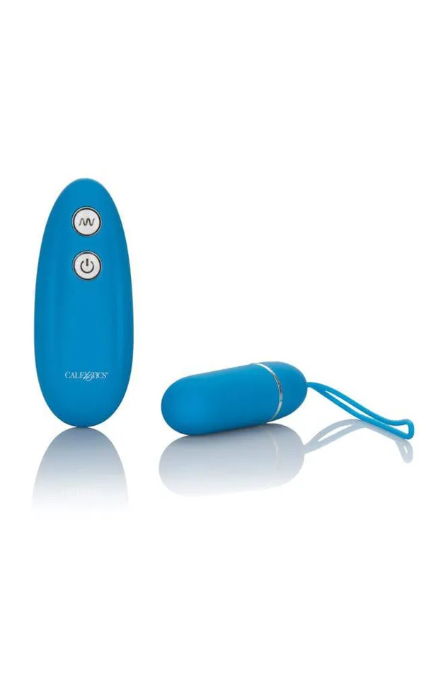 Cal Exotics 7 Function Lovers Remote Bullet Vibrator Blue Cal Exotics Vibrators Cal Exotics 7 Function Lovers Remote Bullet Vibrator Blue Cal Exotics Vibrators